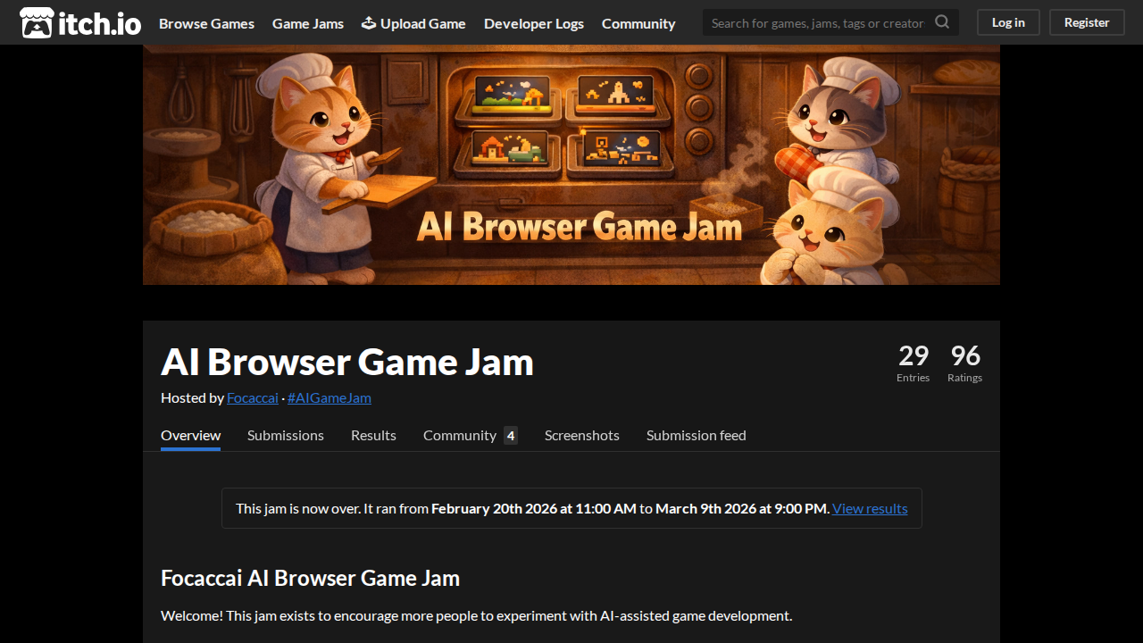 AI Browser Game Jam