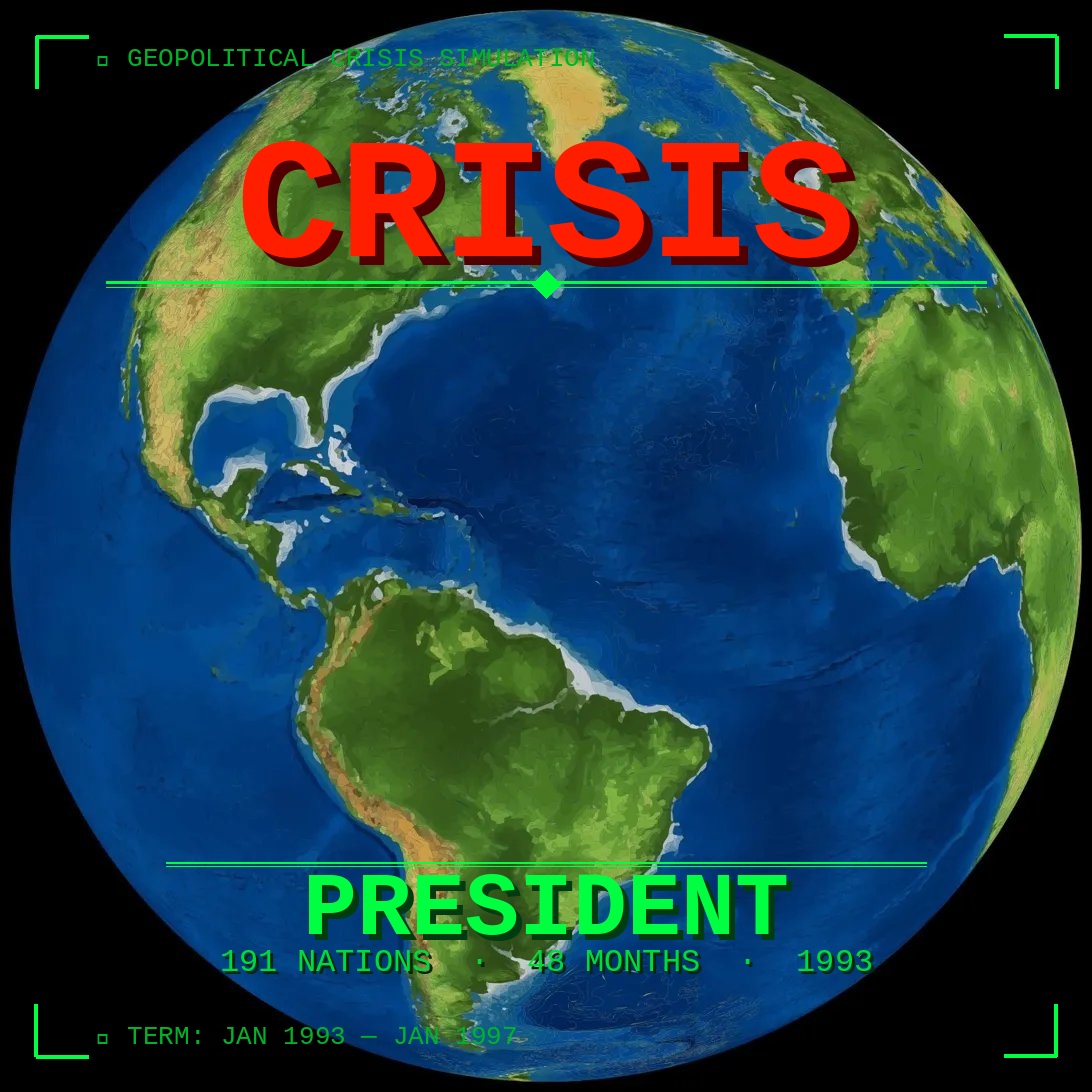 CRISIS PRESIDENT by blackhenbane