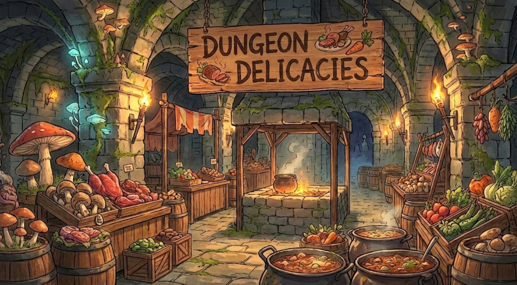 Dungeon Delicacies by NeroTheArchangel