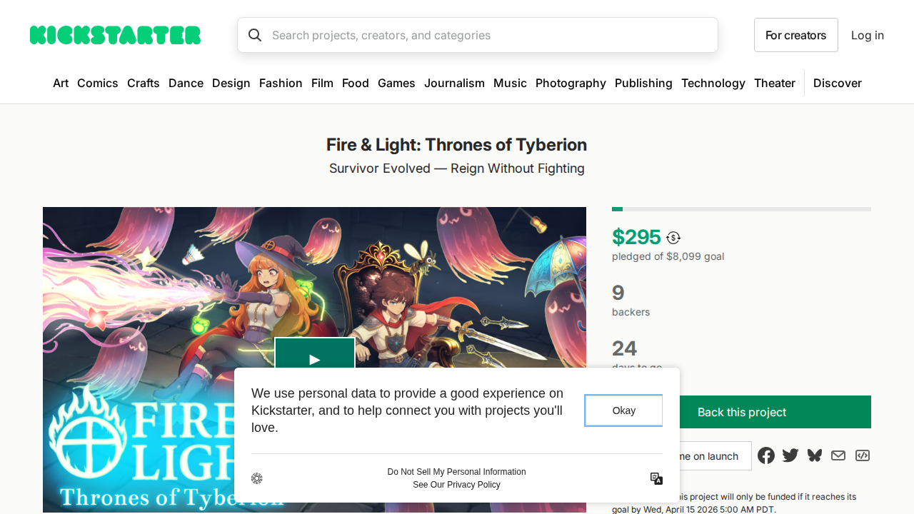 Fire & Light: Thrones of Tyberion