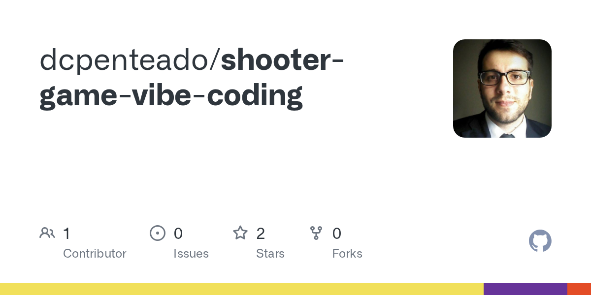 GitHub - dcpenteado/shooter-game-vibe-coding