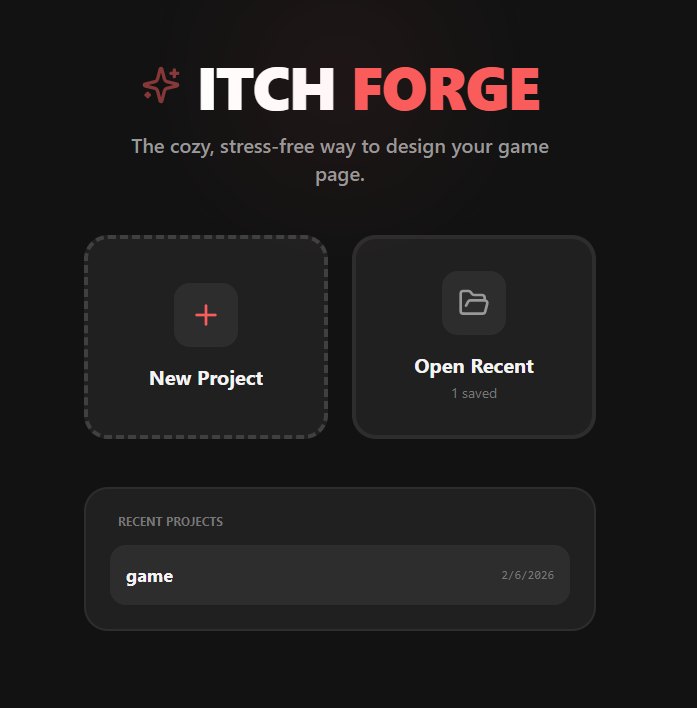 itchForge by trashy.io