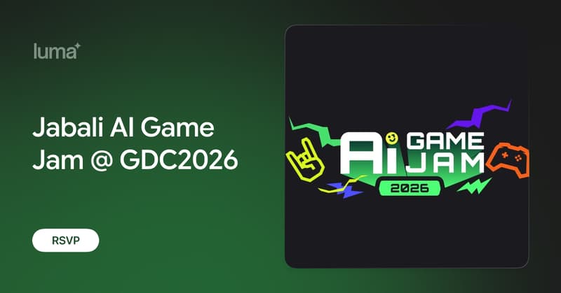 Jabali AI Game Jam @ GDC2026 · Luma