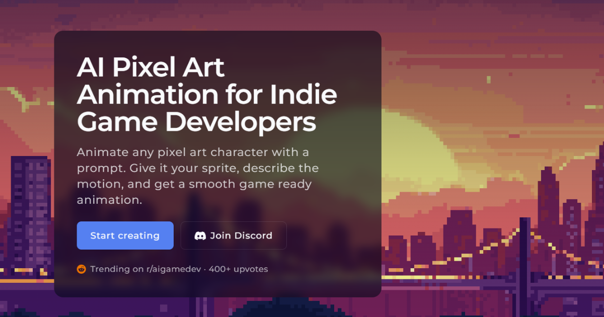 Pixel Engine — AI Pixel Art Animation