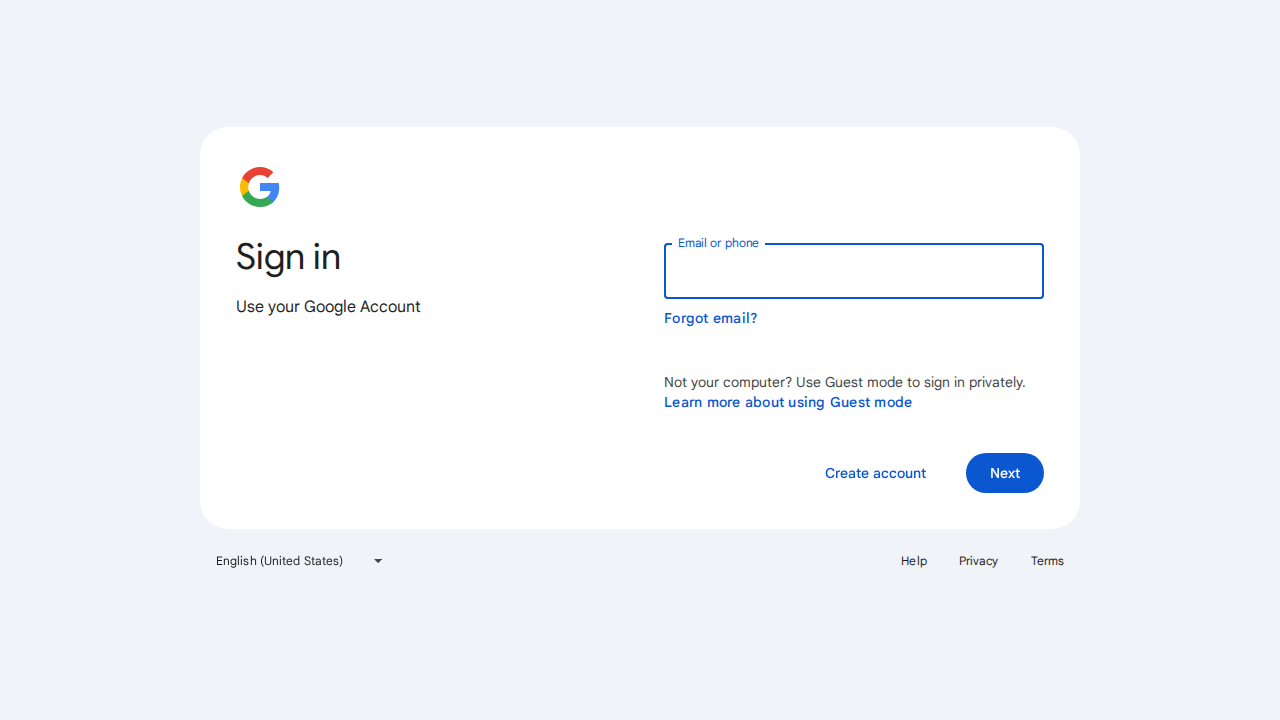 Sign in - Google Accounts