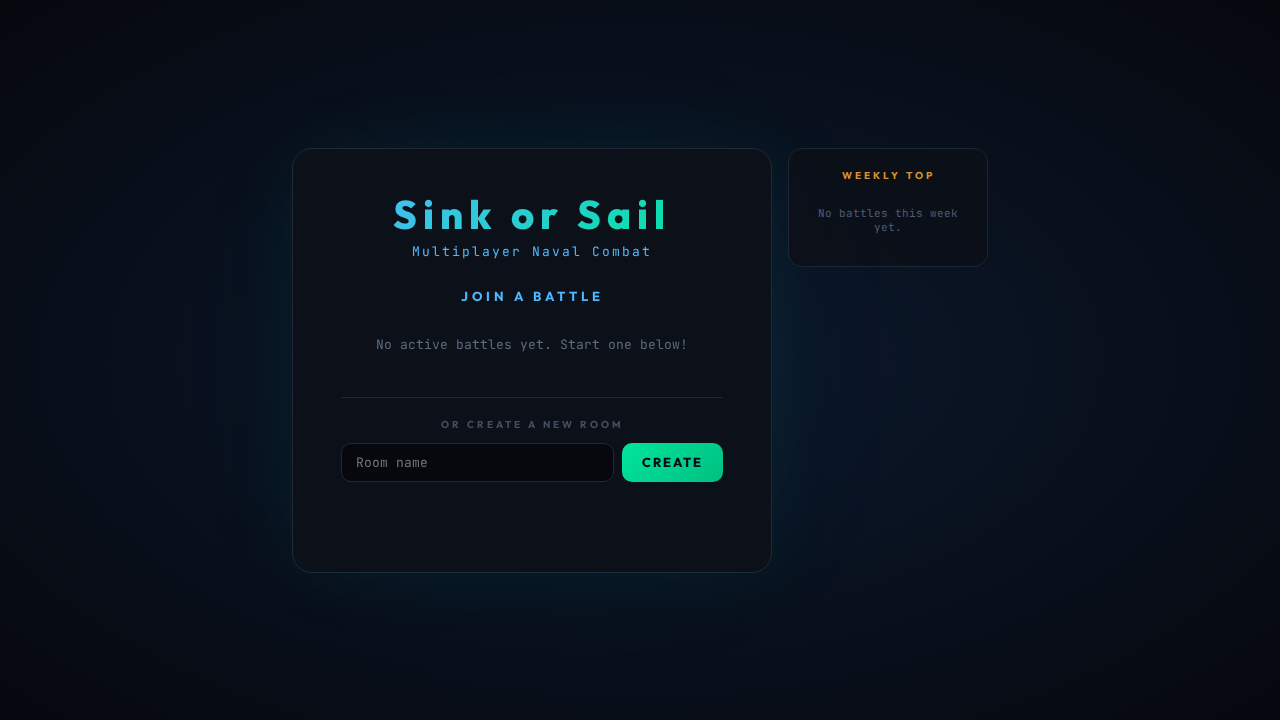 Sink or Sail  - Naval Combat