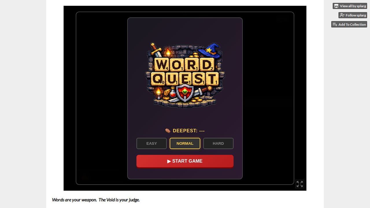 WORD QUEST by splarg